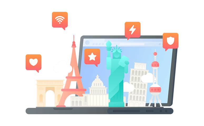 在法属圭亚那连接到中国的代理 - 翻回VPN