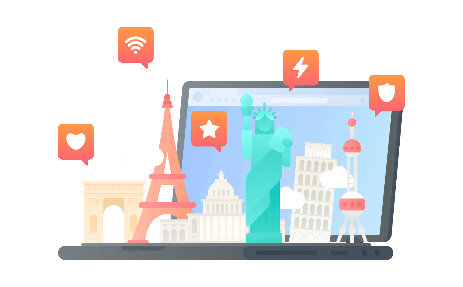 在法属圭亚那连接到中国的代理 - 翻回VPN